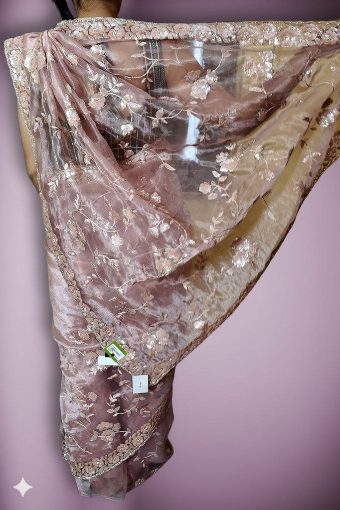 Blush Ethereal Radiant Charm Saree