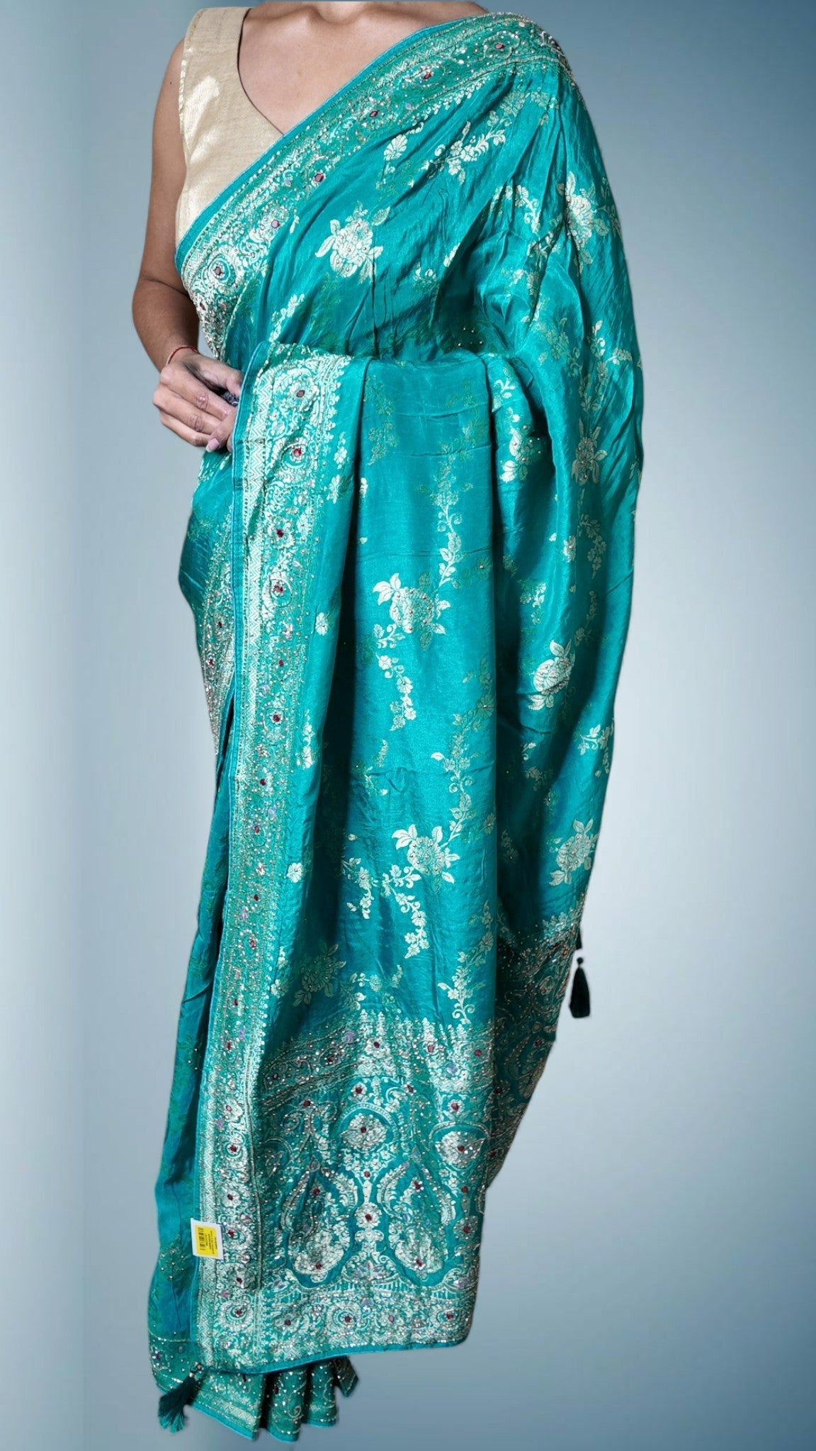 Jade Regal Opulent Essence Saree