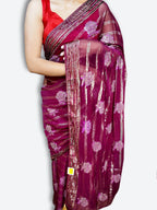 Fuchsia Regal Opulent Charm Saree