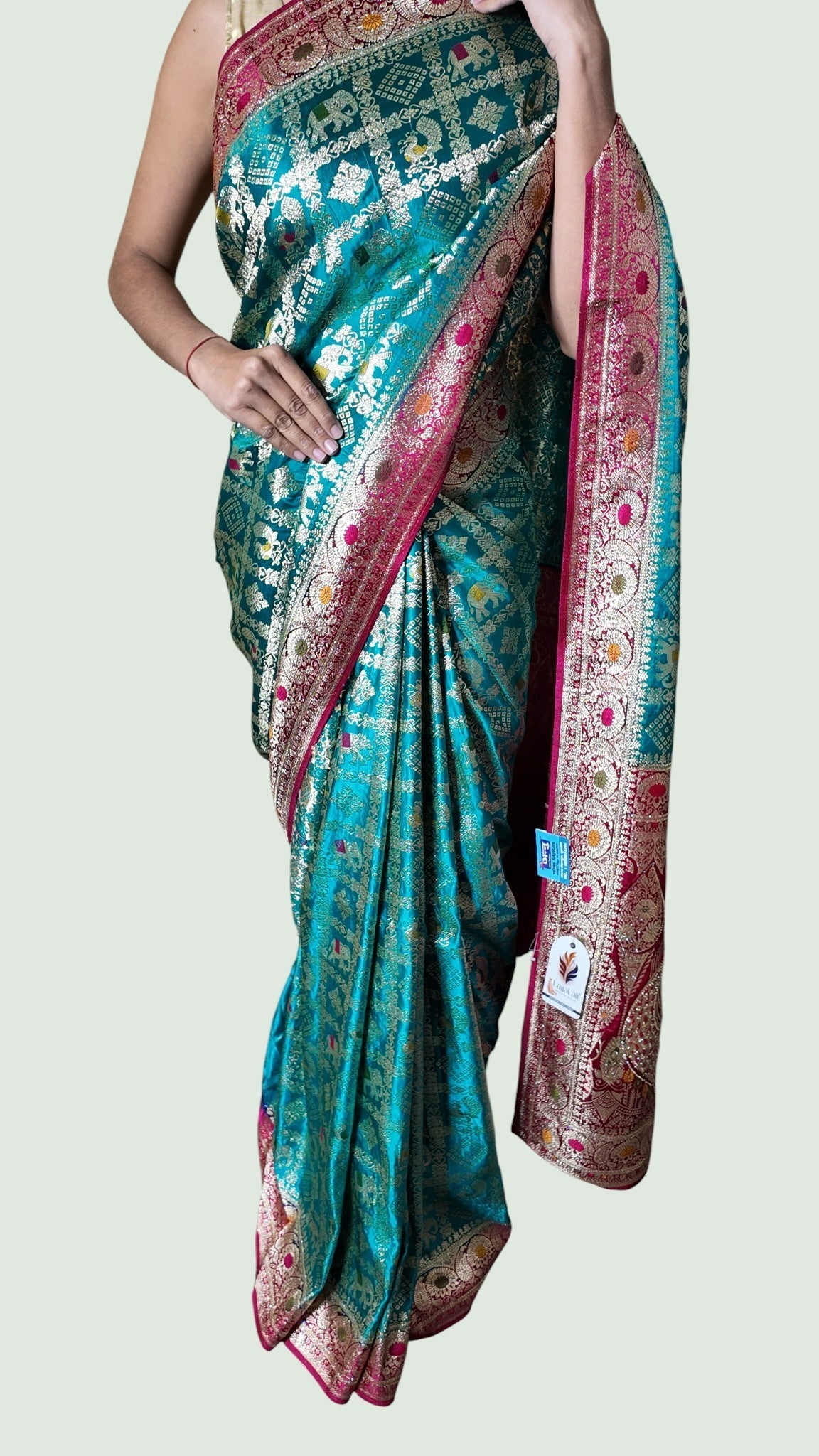 Jade Regal Heritage Luxe Saree
