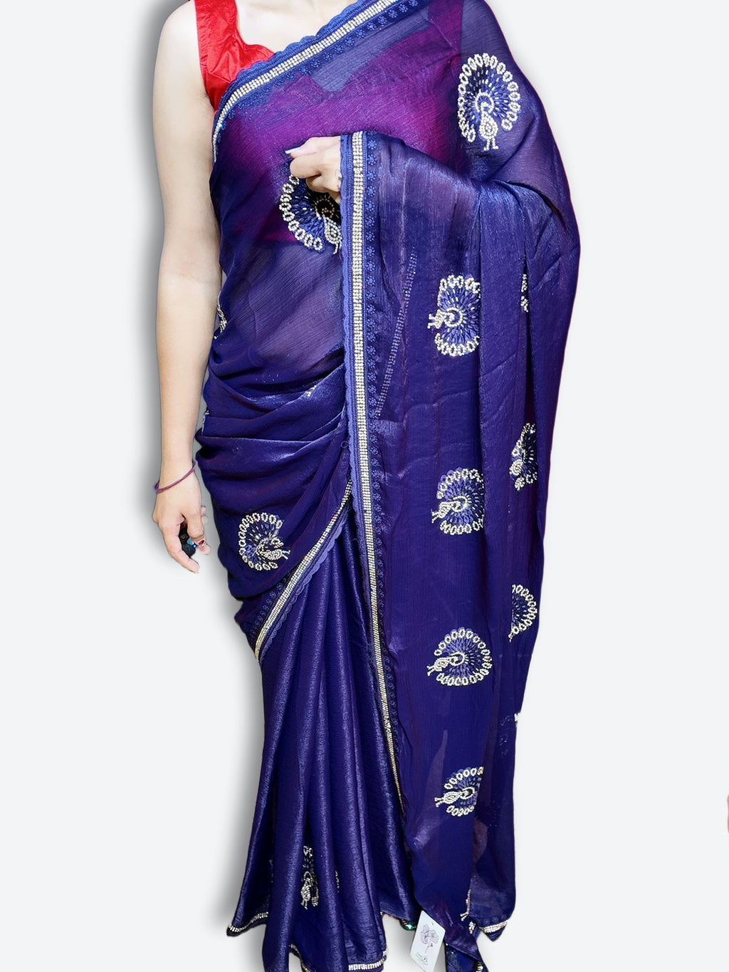 Sapphire Regal Radiant Elegance Saree