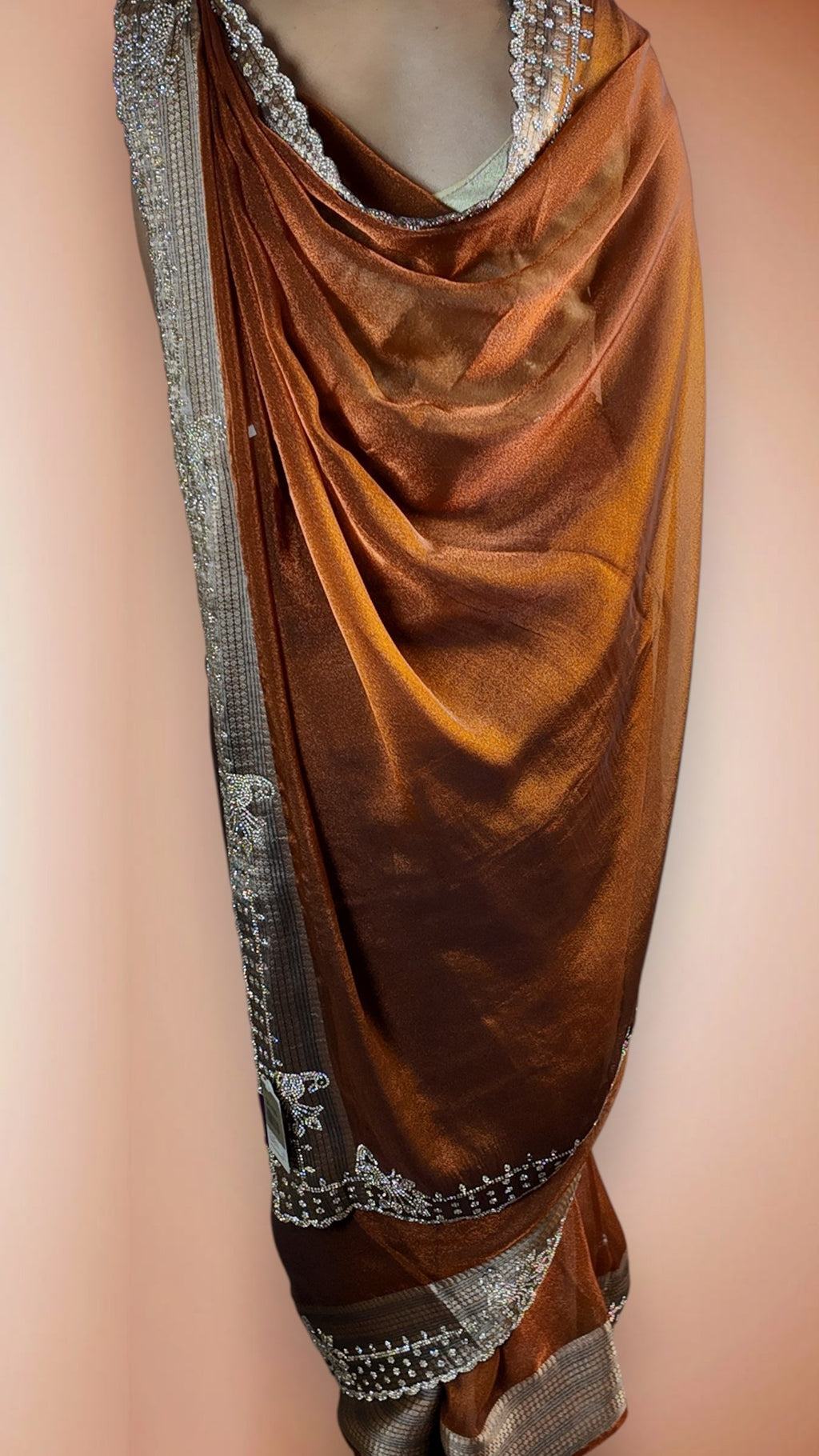 Copper Regal Exquisite Glamour Saree