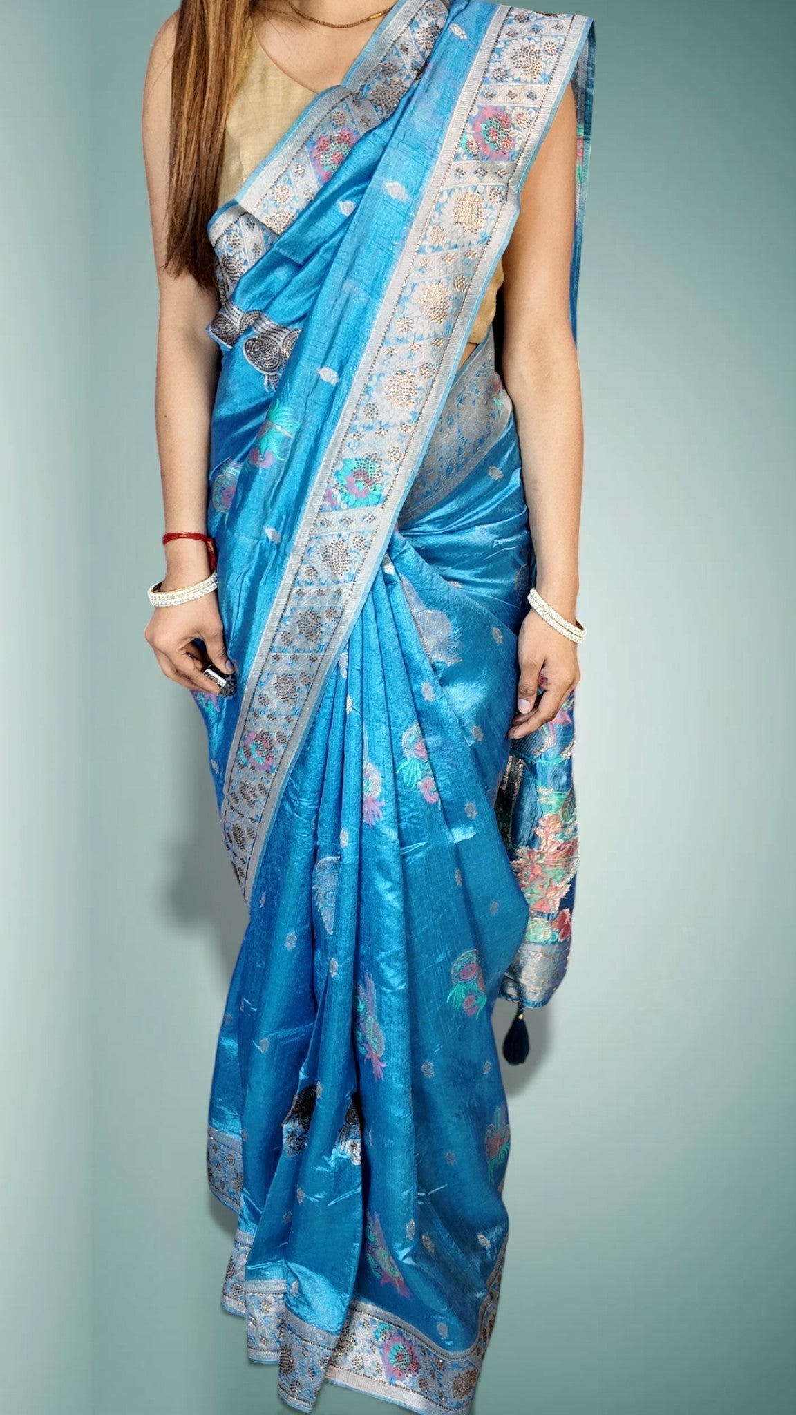 Sapphire Regal Opulent Heritage Saree