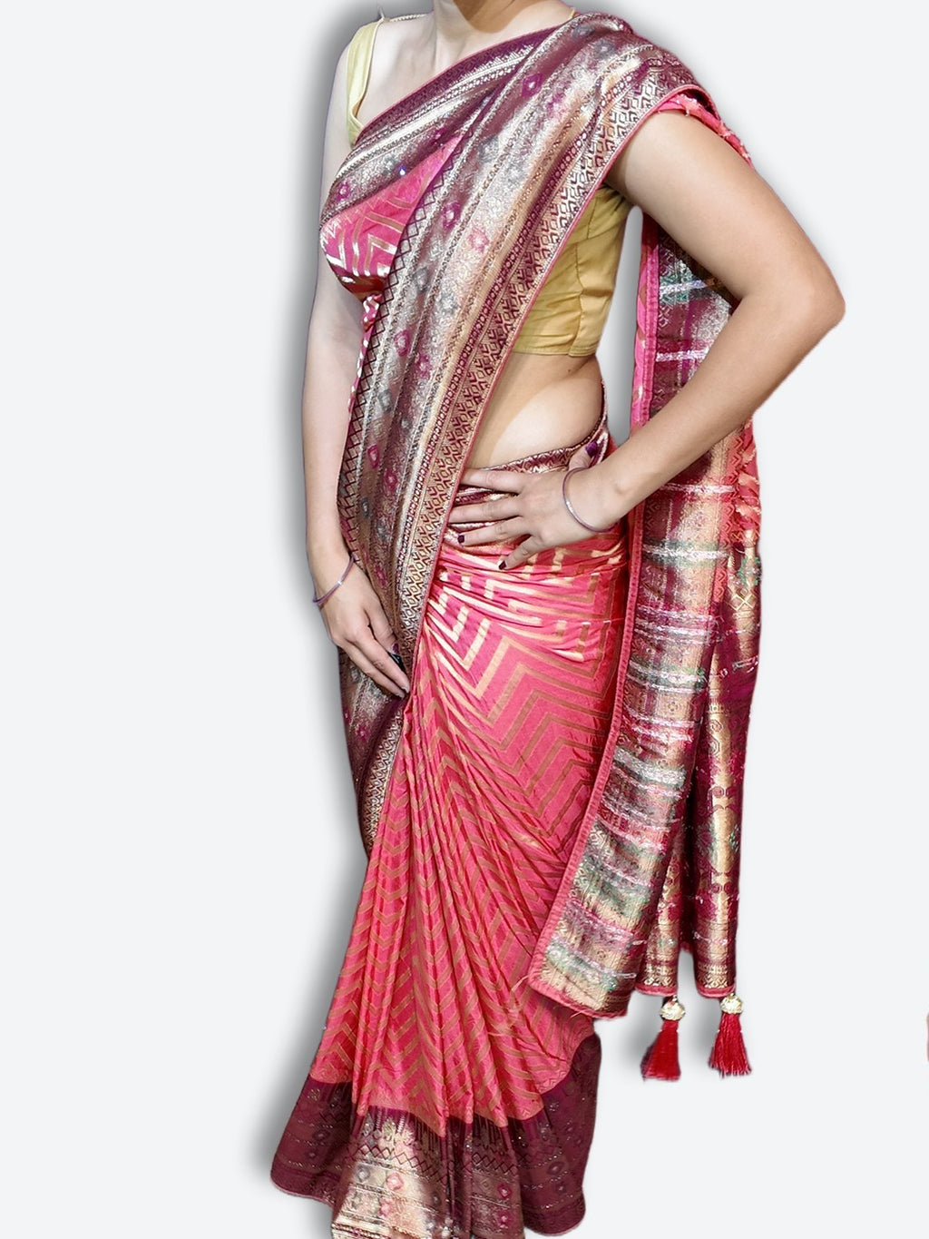 Rose Regal Opulent Heritage Saree