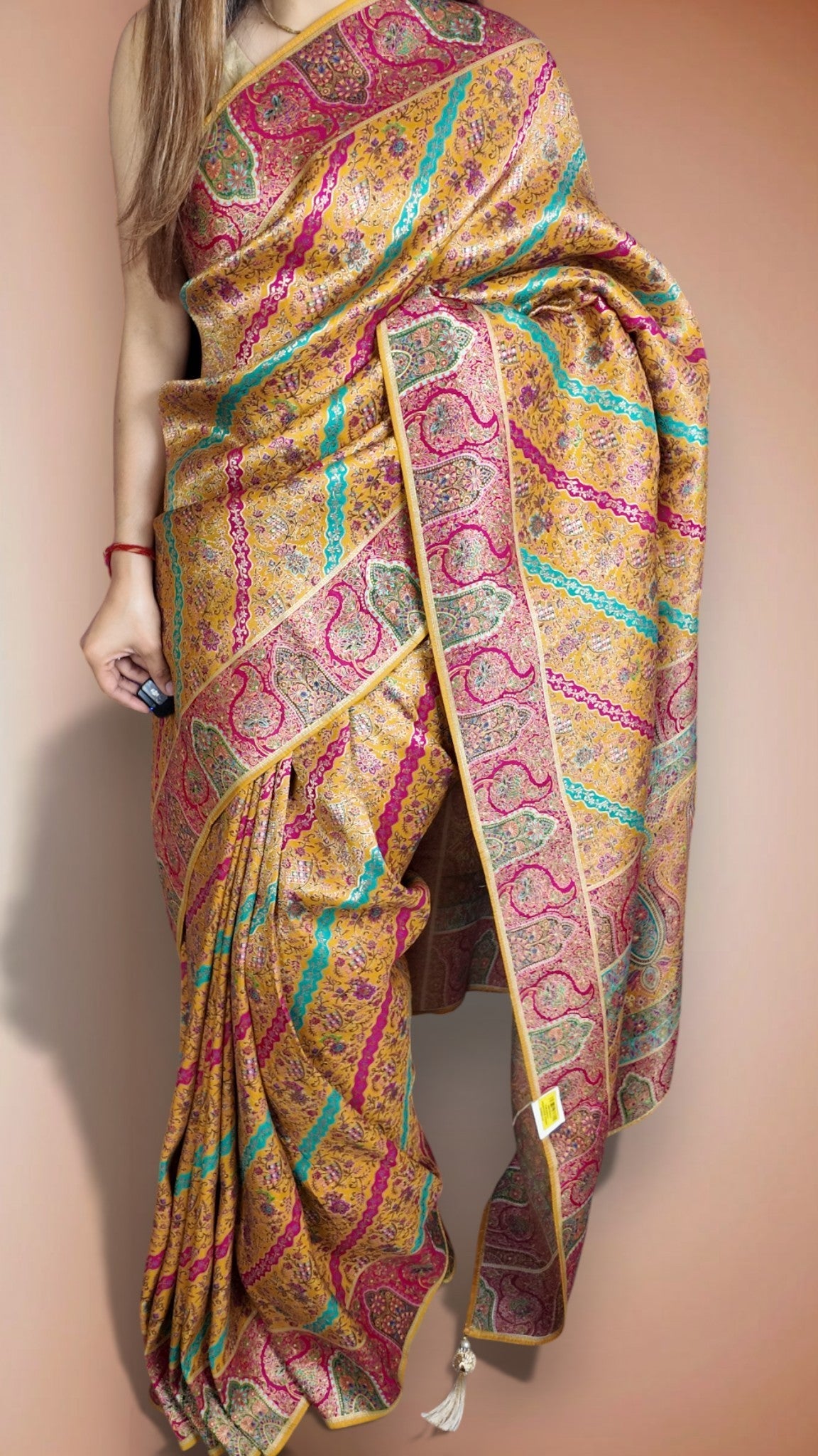 Gilded Regal Heritage Opulent Saree