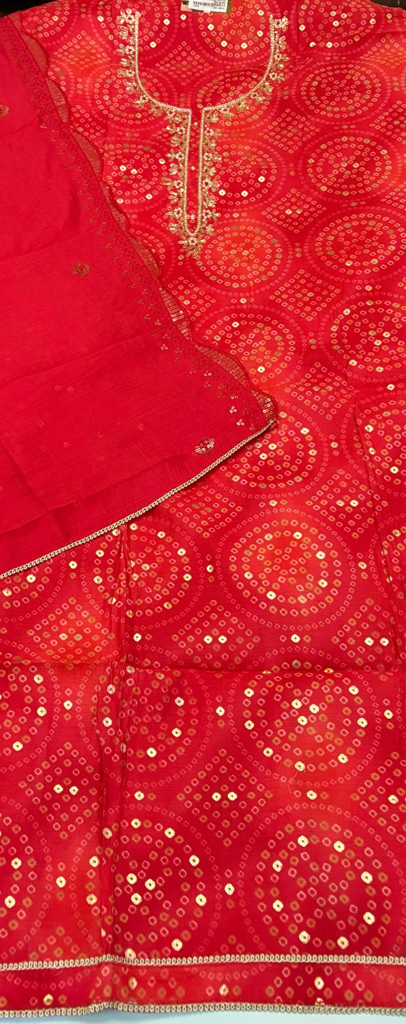 Crimson Regal Opulent Charm Suit