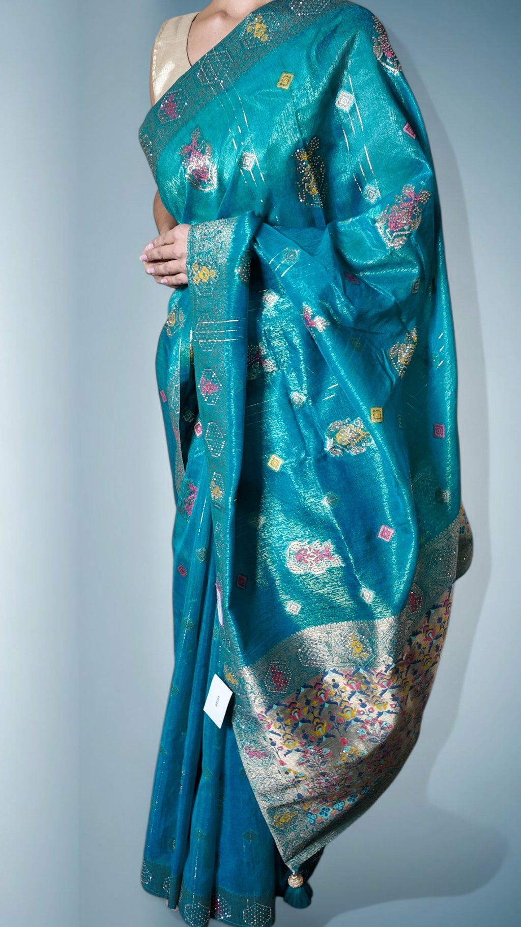 Jade Regal Exquisite Heritage Saree