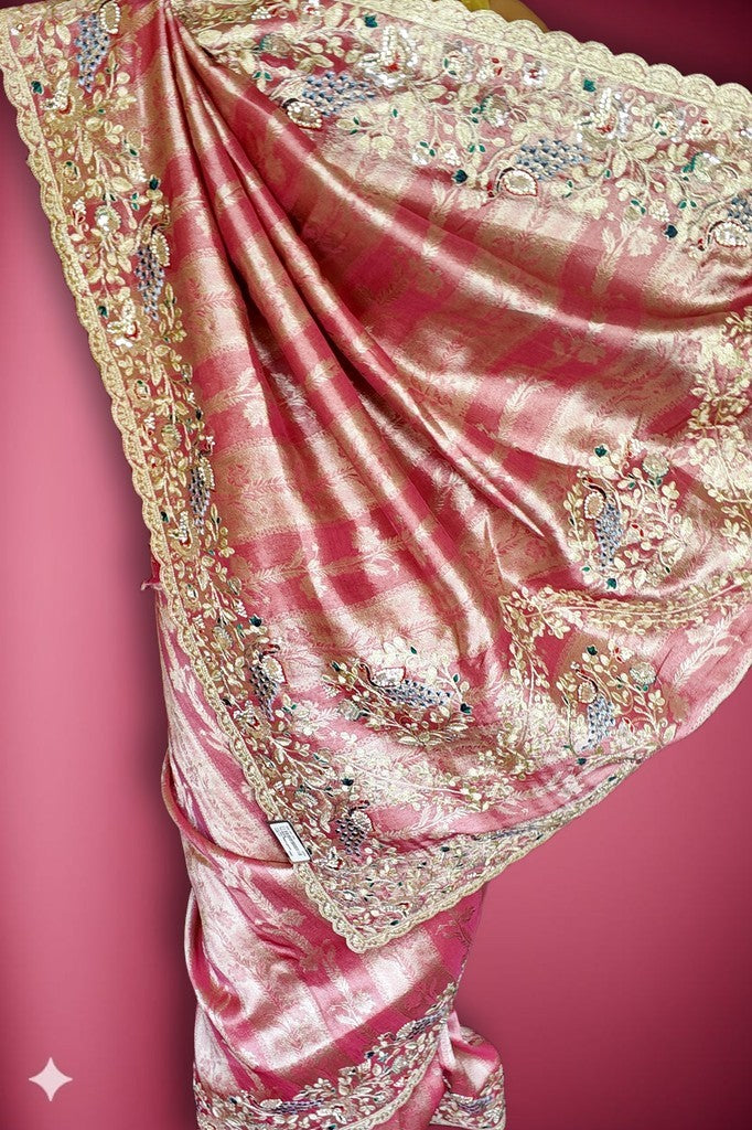 Blush Regal Heritage Luxe Saree