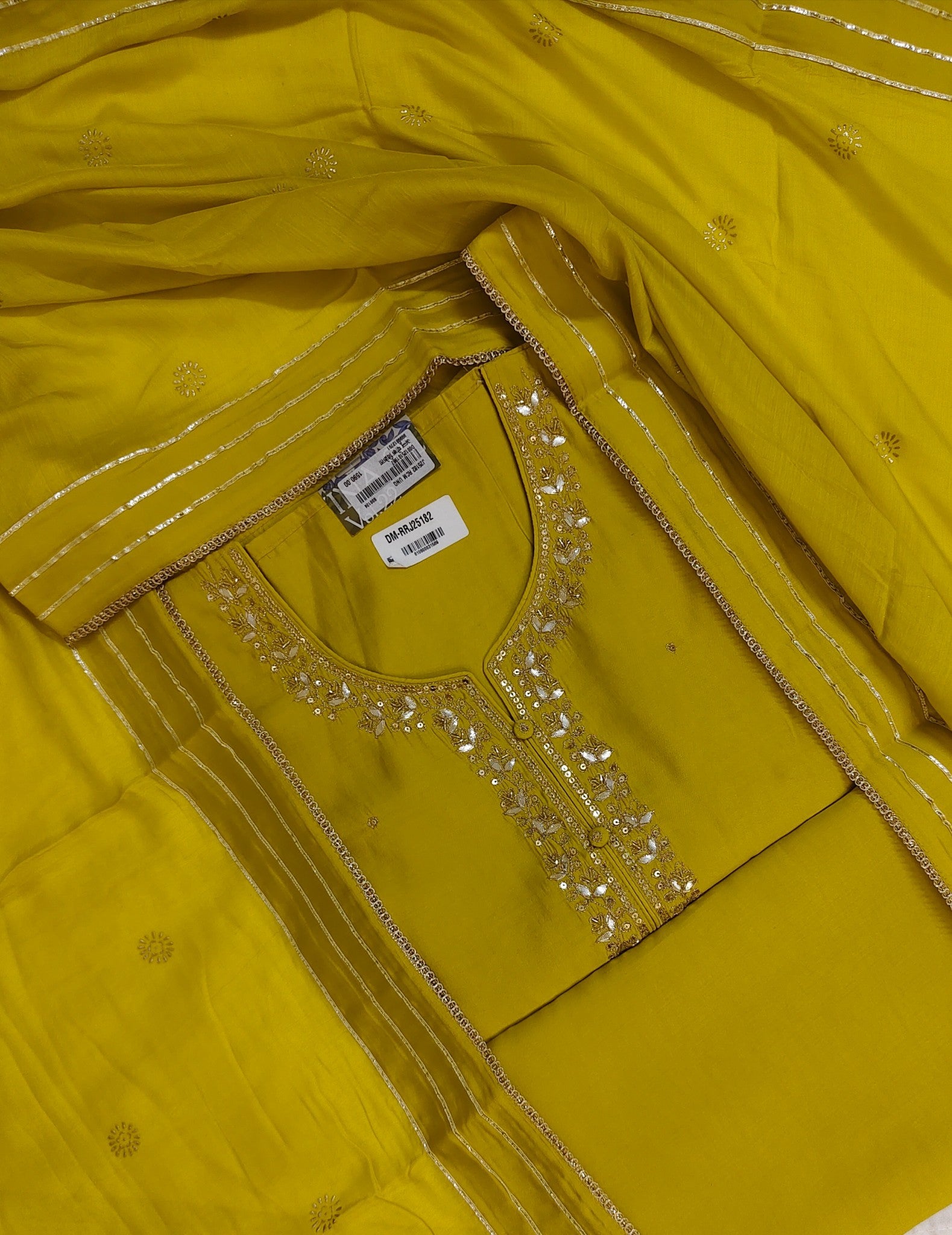 Saffron Regal Timeless Charm Suit