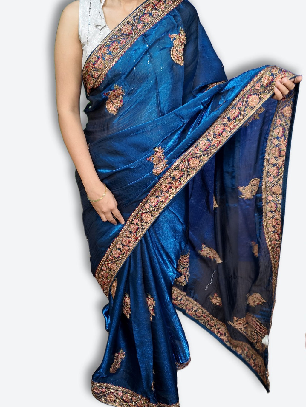 Crimson Regal Exquisite Heritage Saree