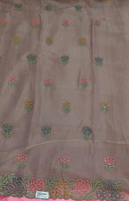 Mauve Ethereal Bloom Elegance Dupatta
