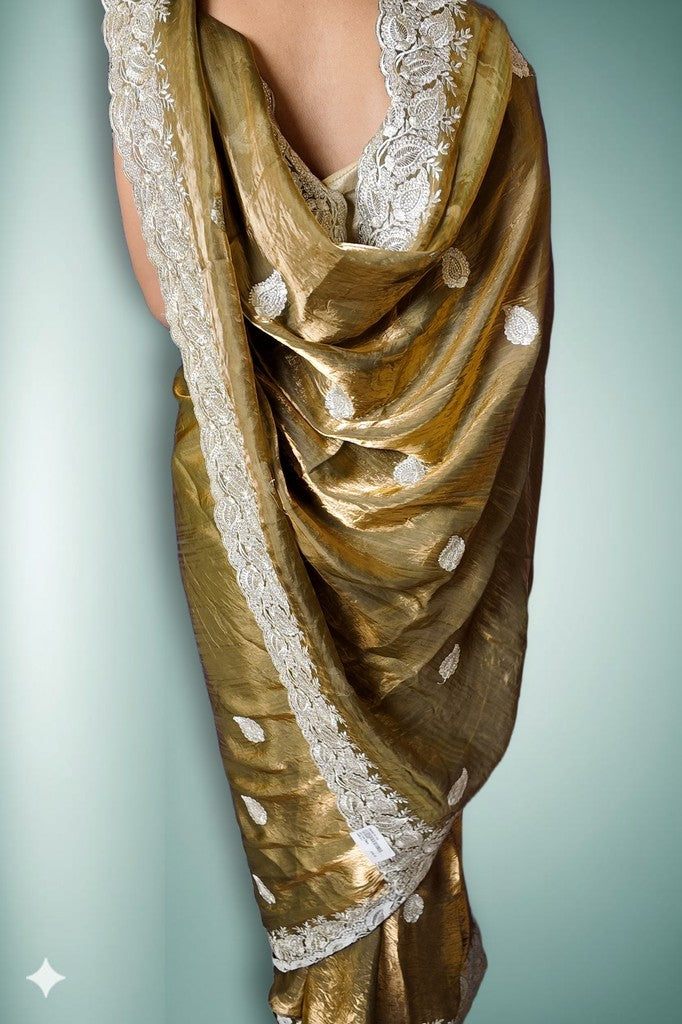 Jade Regal Exquisite Couture Saree