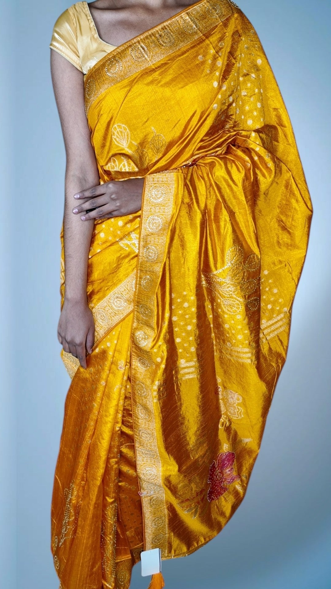 Golden Regal Opulent Heritage Saree