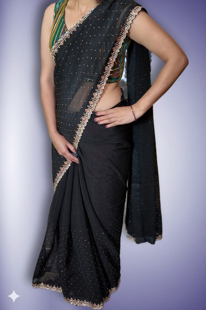 Orchid Ethereal Glamour Charm Saree