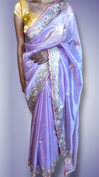 Orchid Radiant Graceful Couture Saree