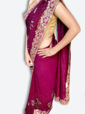 Bordeaux Regal Heritage Luxe Saree