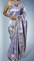 Orchid Majestic Couture Bloom Saree