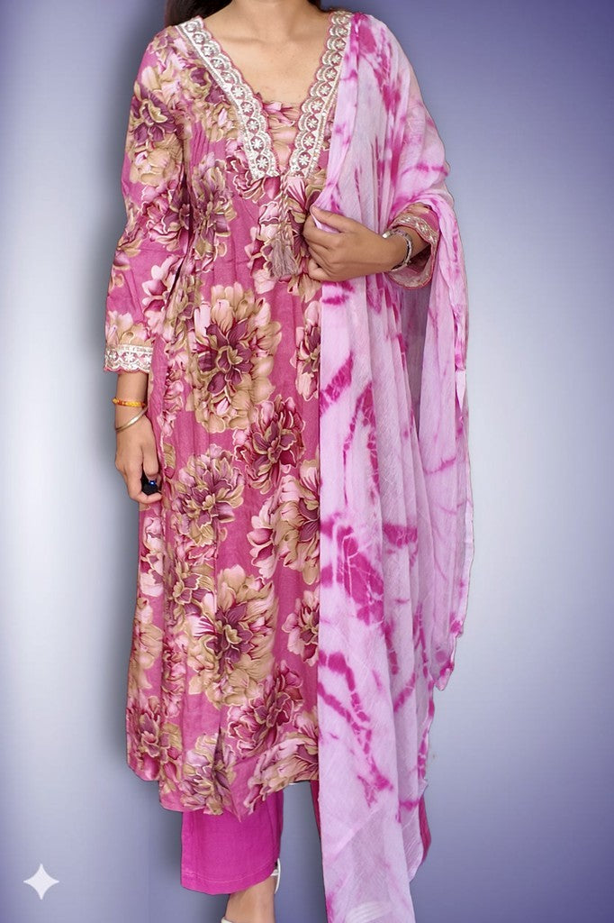 Peony Opulent Bloom Charm Suit