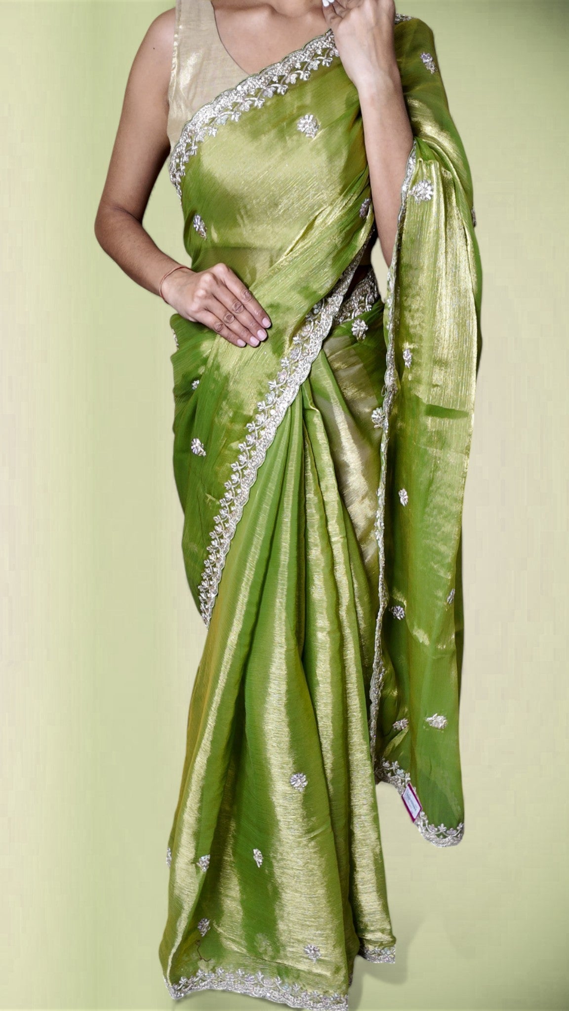 Jade Radiant Heritage Luxe Saree