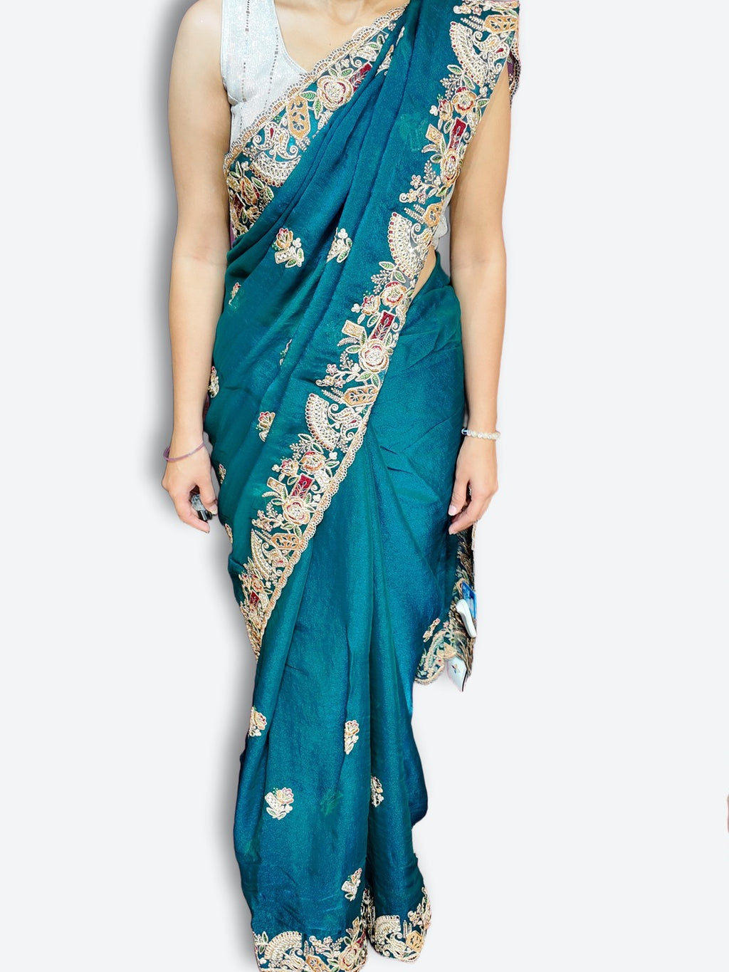 Emerald Regal Exquisite Heritage Saree