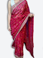 Fuchsia Regal Heritage Luxe Saree