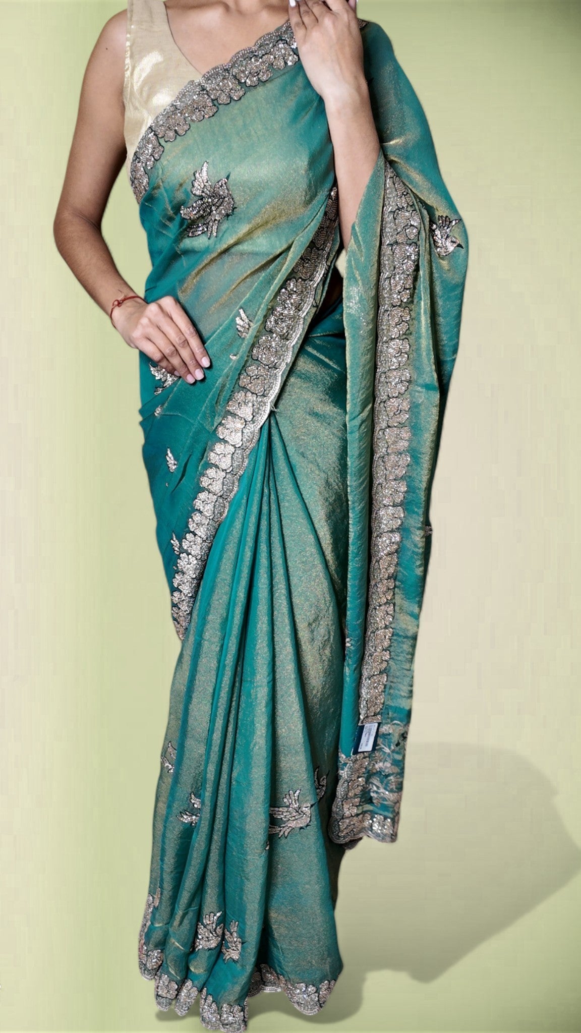 Jade Regal Opulent Heritage Saree