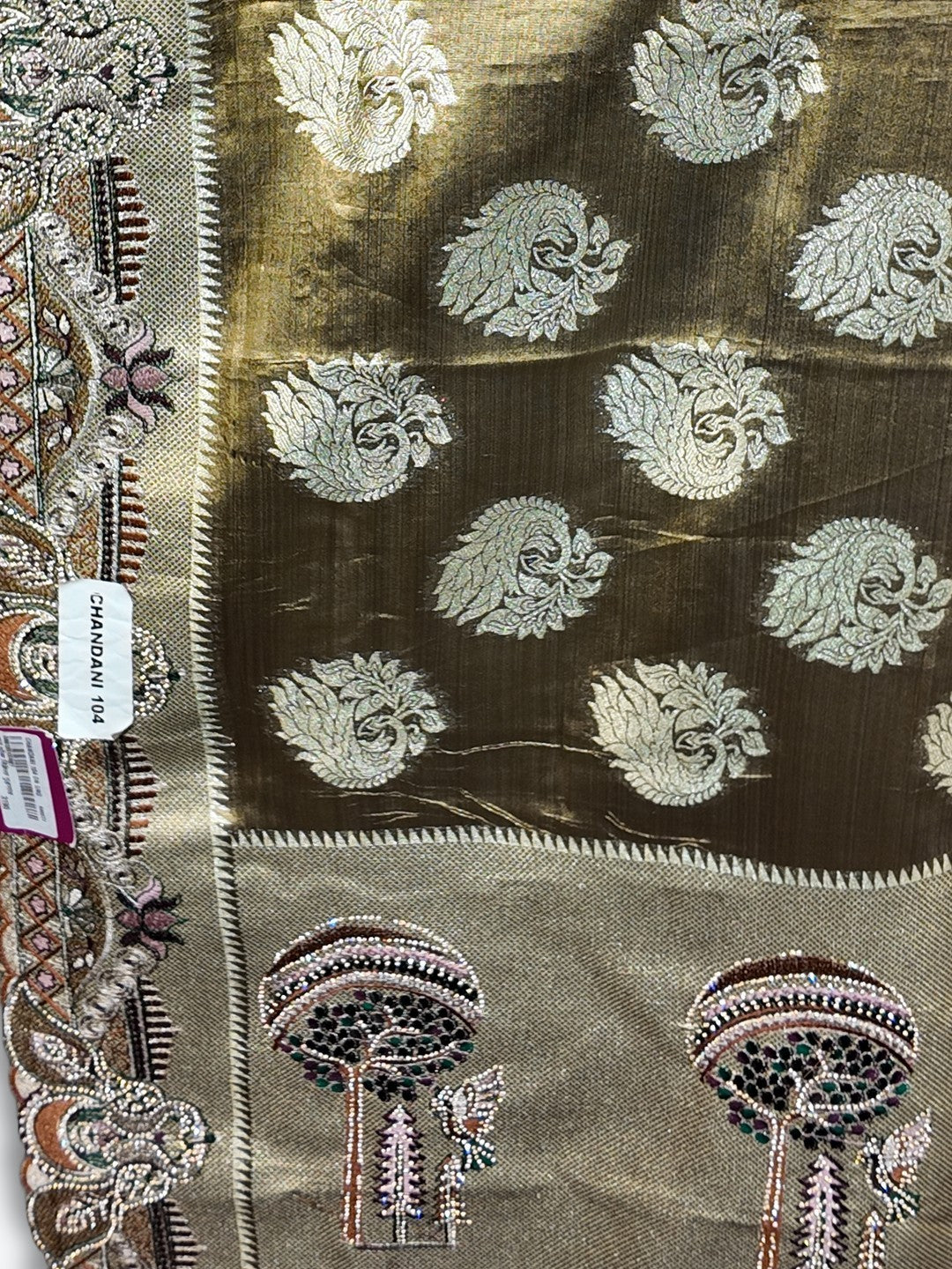 Gilded Regal Opulent Heritage Saree