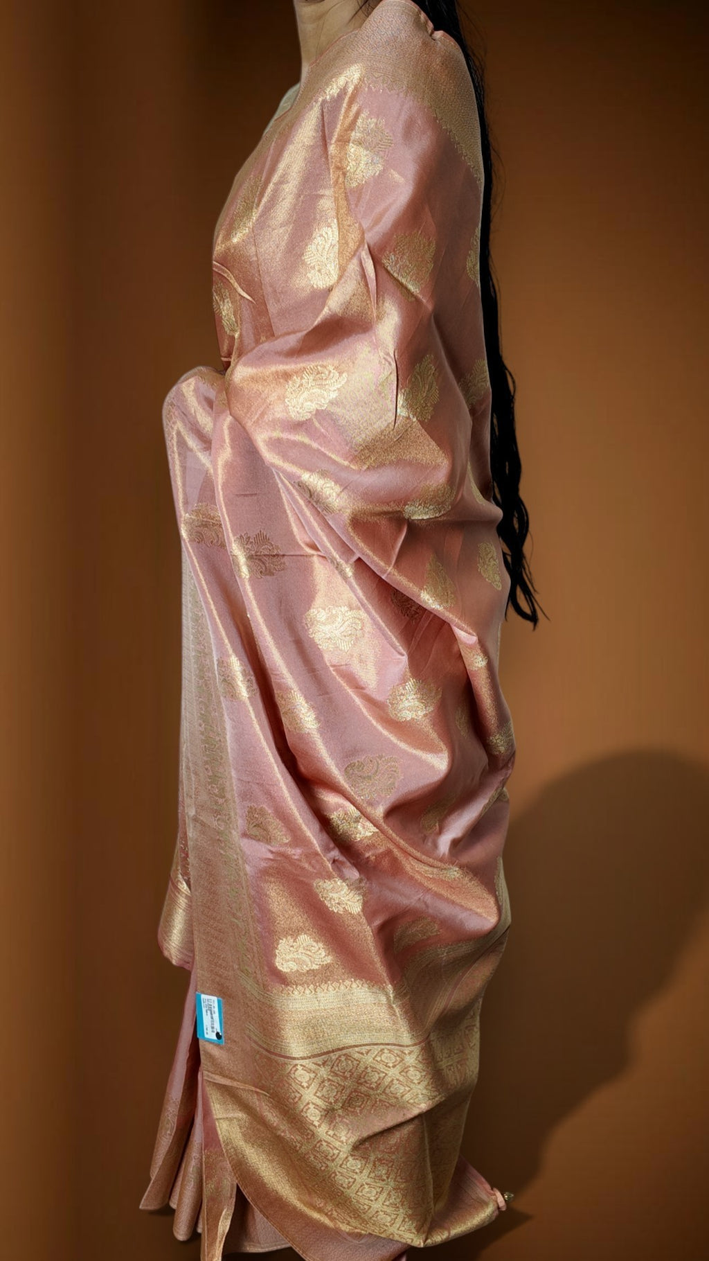Peach Regal Heritage Luxe Saree