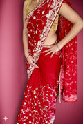 Ruby Regal Opulent Essence Saree
