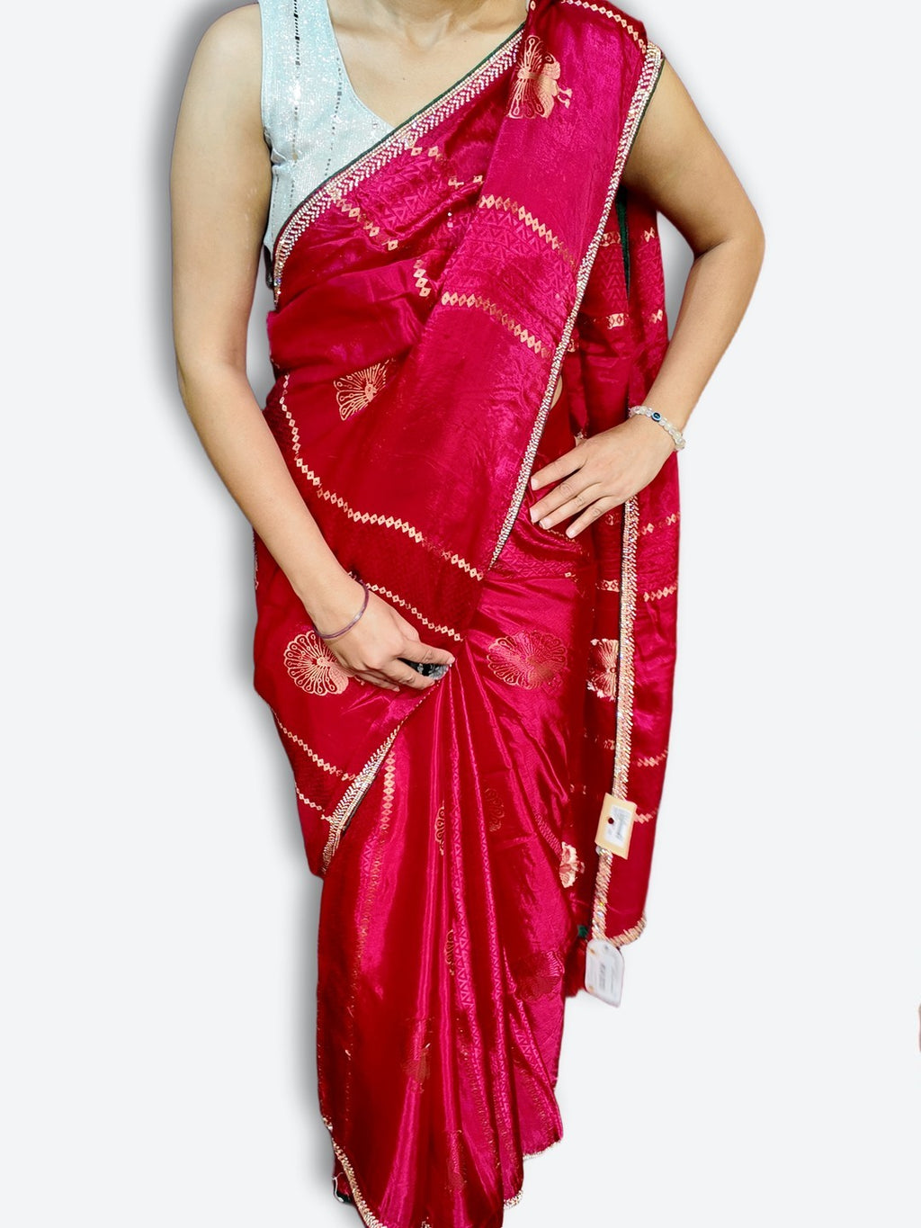Fuchsia Regal Opulent Essence Saree