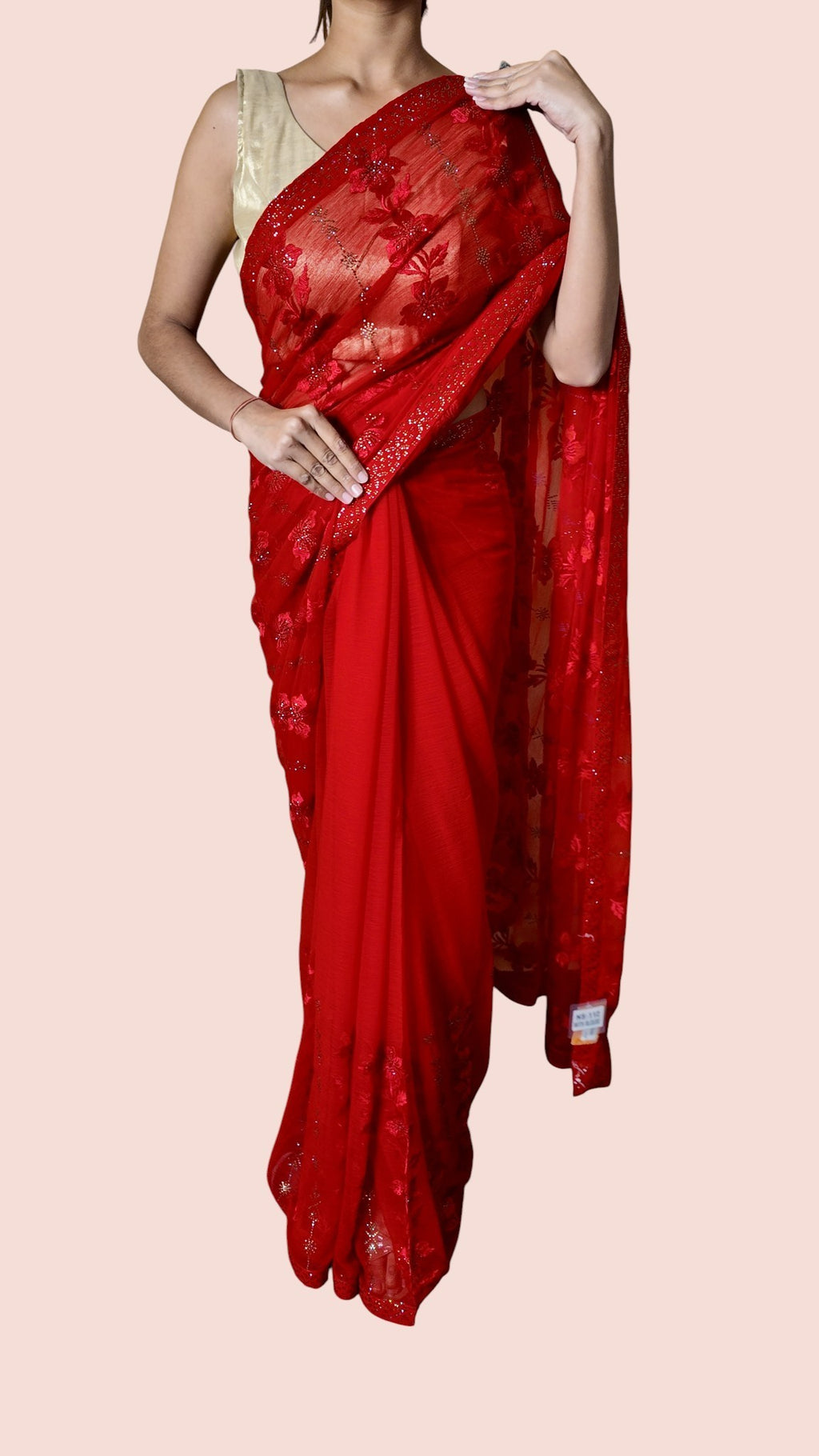 Crimson Regal Opulent Glamour Saree