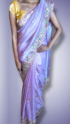 Orchid Radiant Graceful Couture Saree