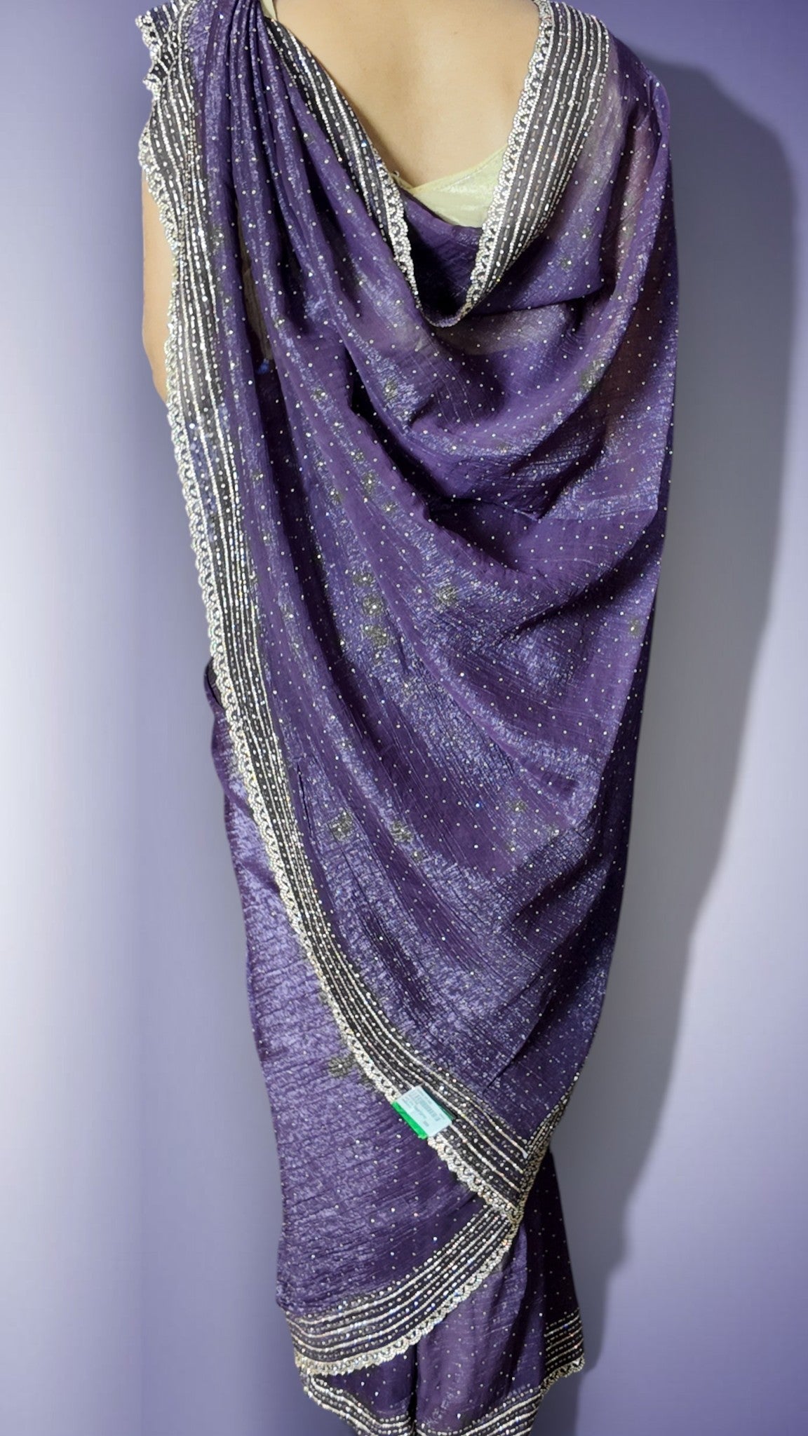 Amethyst Royal Opulent Mystique Saree