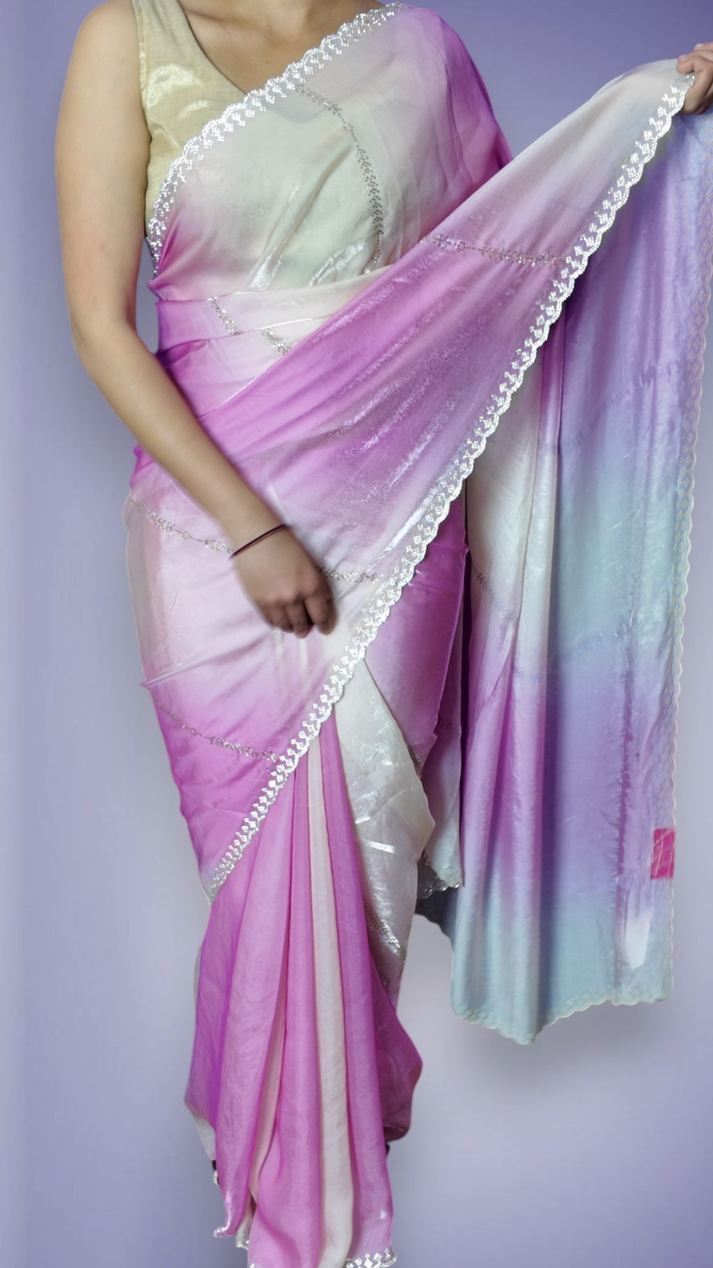 Blush Radiant Elegance Dream Saree