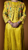Saffron Regal Exquisite Festive Suit