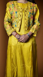 Saffron Regal Exquisite Festive Suit
