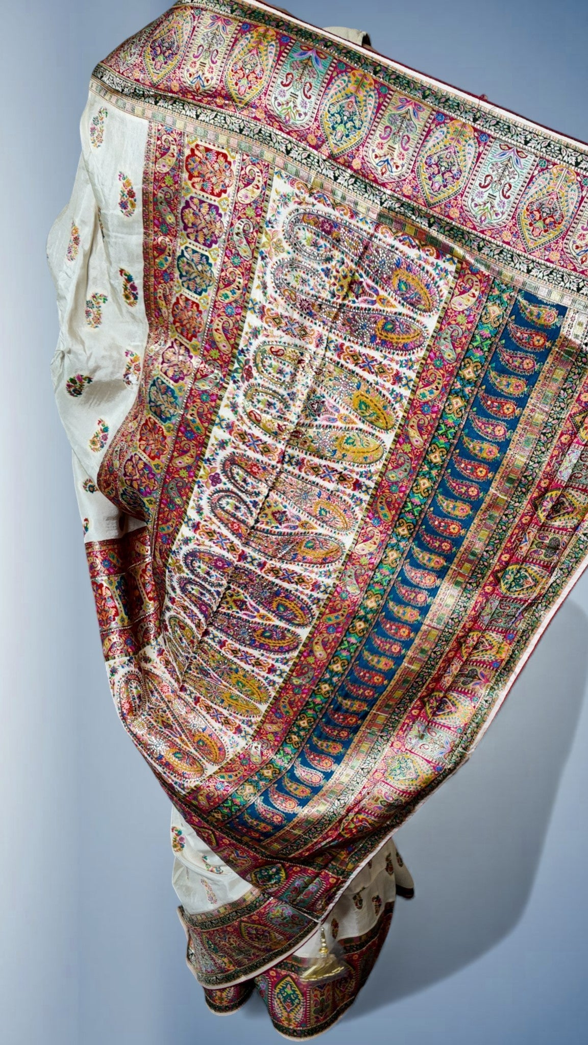 Ivory Regal Heritage Luxe Saree