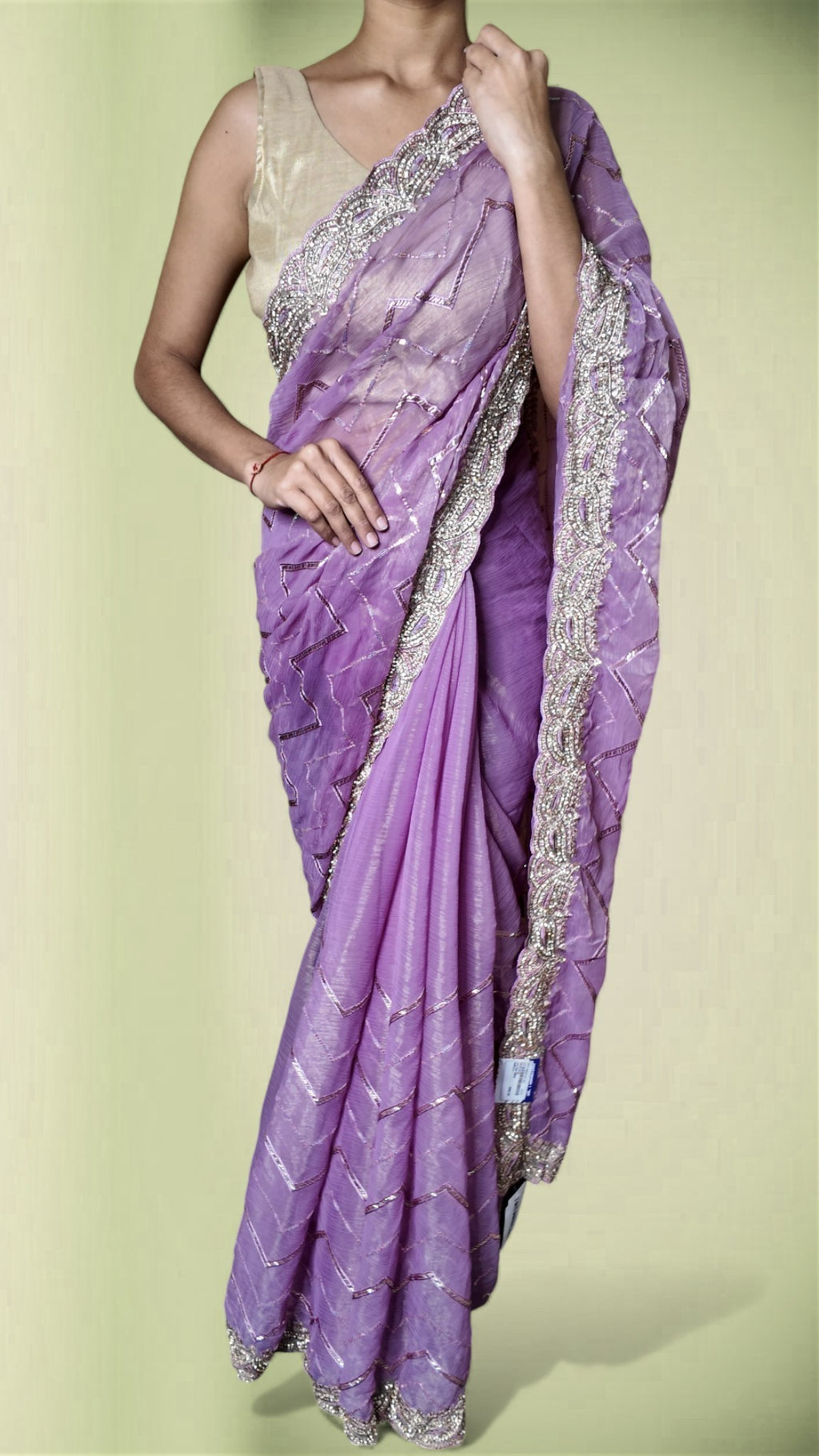 Orchid Regal Ethereal Glamour Saree