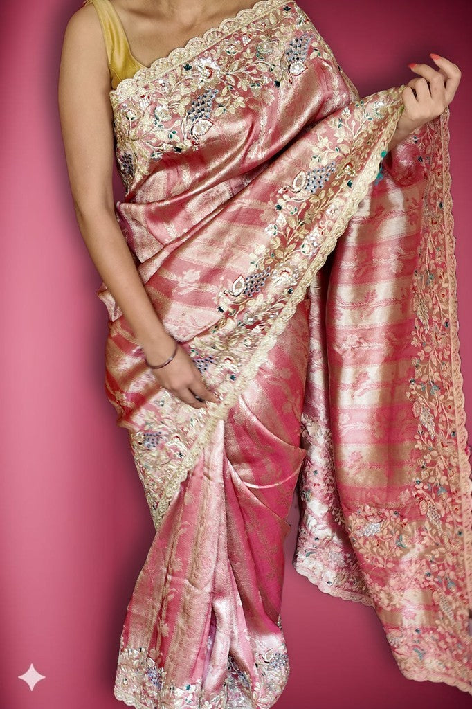 Blush Regal Heritage Luxe Saree