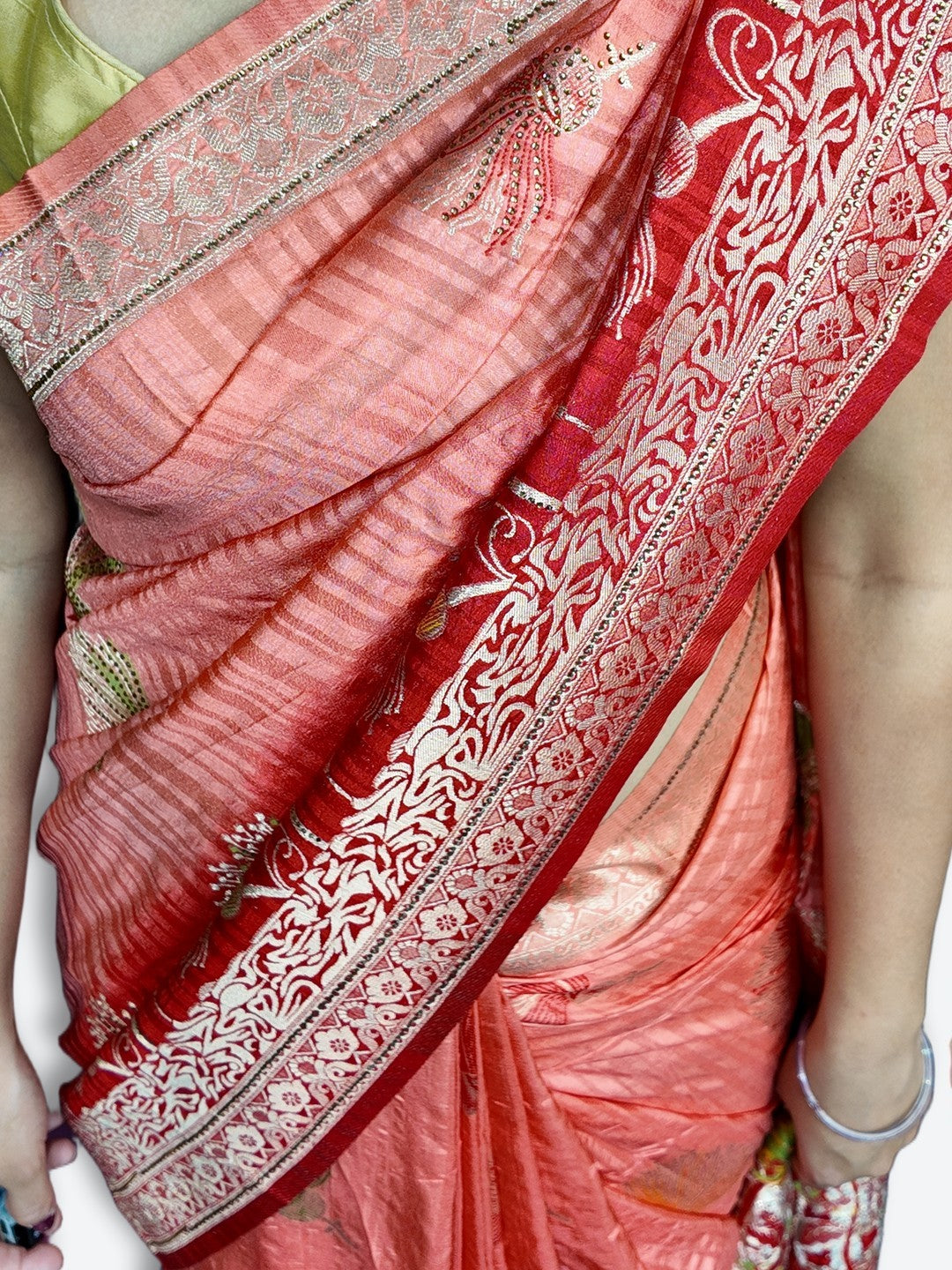 Coral Regal Exquisite Heritage Saree