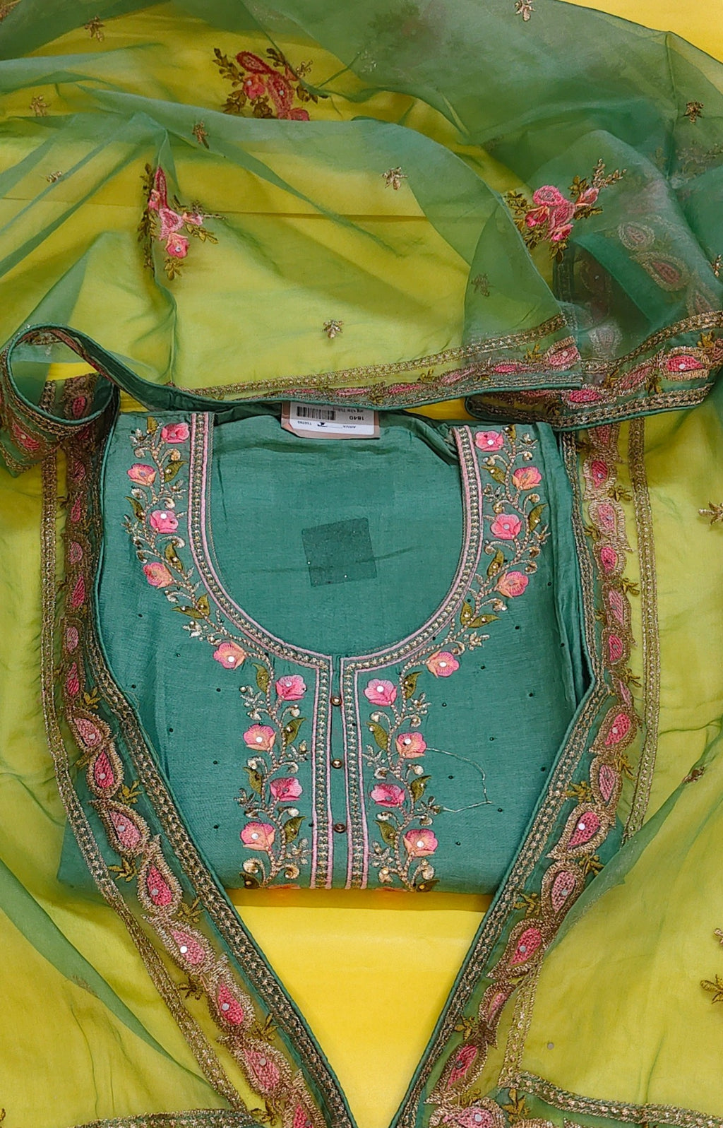 Jade Regal Couture Bloom Suit
