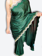 Emerald Regal Radiant Couture Saree
