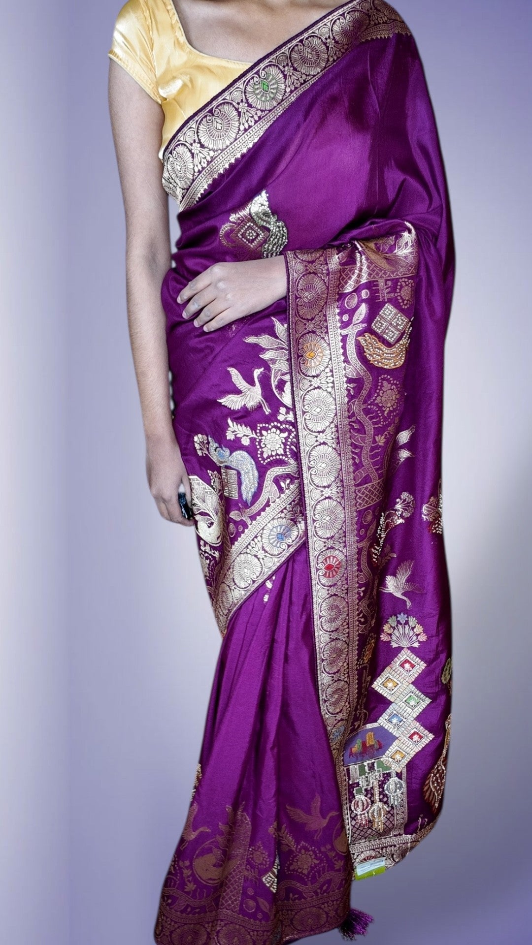 Orchid Regal Heritage Luxe Saree