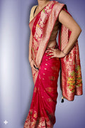 Fuchsia Regal Heritage Luxe Saree