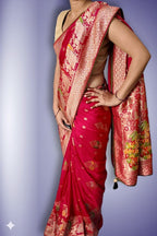 Fuchsia Regal Heritage Luxe Saree