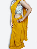 Saffron Regal Timeless Elegance Saree