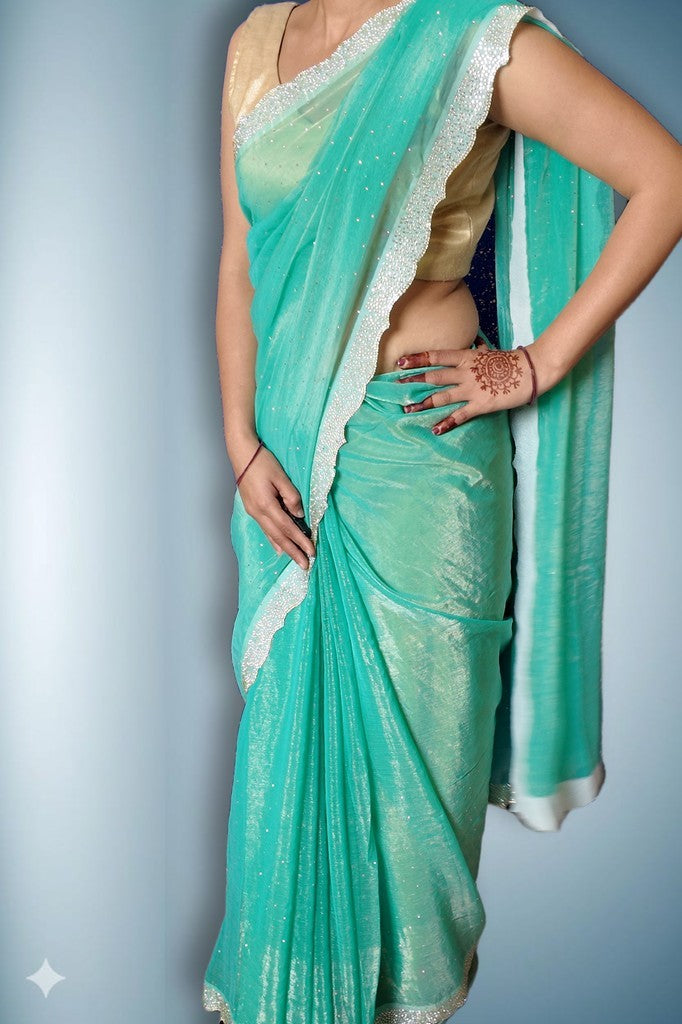 Orchid Ethereal Glamour Charm Saree