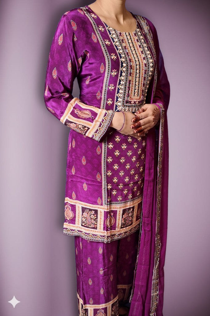 Amethyst Regal Heritage Luxe Suit