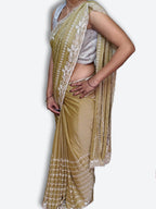 Saffron Regal Timeless Elegance Saree