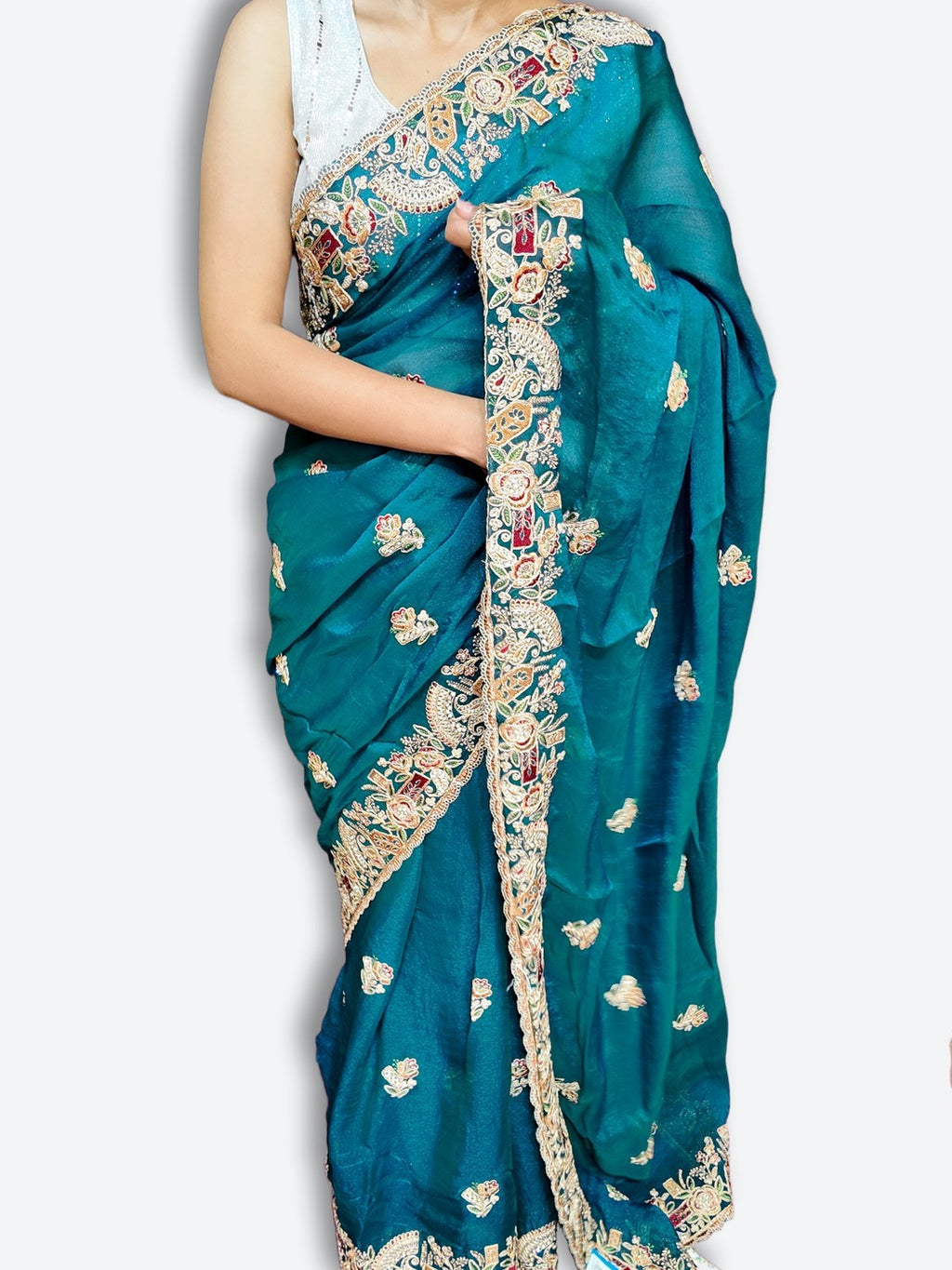 Emerald Regal Exquisite Heritage Saree